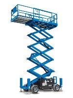 Genie GS-4069 RT rough terrain scissor lift