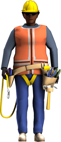 Construction Worker Woman, B